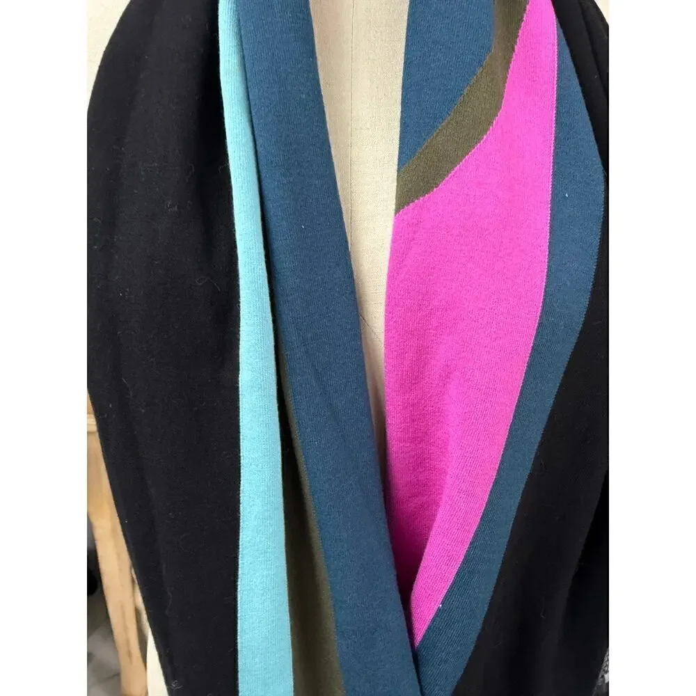 Carlisle Multicolor Poly Blend Infinity Twist Scarf Poly Viscose